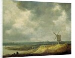 A Windmill by a by Jan Josephsz van Goyen