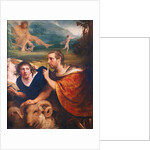 Portraits of James Barry and Edmund Burke in the characters of Ulysses and his companion fleeing from the Cave of Polyphemus, 1776 by James Barry