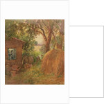 Corner of a rickyard, 1910 by Janie E. Beamish