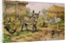 Donkey and Farmyard Fowl by Carl Donner