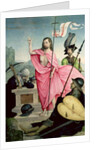 Resurrection by Juan de Flandes