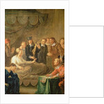 The last word and testament of Don Quixote, from Cervantes' 'Don Quixote' by John Vanderbanck