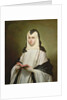Portrait of a nun, 1750 by Antonio Gonzalez Ruiz