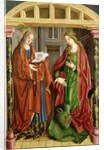 Two female saints, possibly St. Mary Magdalene and St. Martha by Fernando Gallego