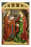Two female saints, possibly St. Mary Magdalene and St. Martha by Fernando Gallego
