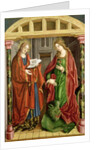Two female saints, possibly St. Mary Magdalene and St. Martha by Fernando Gallego
