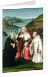 St. Mary Magdalene with St. Dominic and St. Bernard, c.1580 by Nicolas Borras