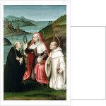 St. Mary Magdalene with St. Dominic and St. Bernard, c.1580 by Nicolas Borras