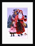 Santa and his helper by Catherine Bradbury