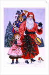Santa and his helper by Catherine Bradbury