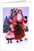 Santa and his helper by Catherine Bradbury