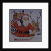 Father Christmas and his reindeer by Catherine Bradbury