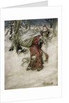 Santa Claus by Arthur Rackham