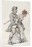 The Strollers by Thomas Rowlandson