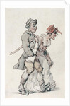 The Strollers by Thomas Rowlandson