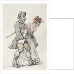 The Strollers by Thomas Rowlandson