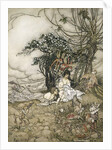 The Changeling, 1905 by Arthur Rackham