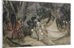 The Meeting of Oberon and Titania, 1905 by Arthur Rackham