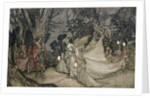 The Meeting of Oberon and Titania, 1905 by Arthur Rackham