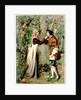 Celia Telling Rosalind that Orlando is in the Forest by Edward Rainford