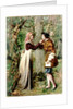 Celia Telling Rosalind that Orlando is in the Forest by Edward Rainford