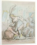 Actresses' Dressing Room at Drury Lane by Thomas Rowlandson
