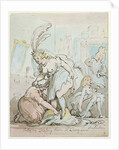 Actresses' Dressing Room at Drury Lane by Thomas Rowlandson