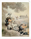 Light Infantry Volunteers, 1804 by Thomas Rowlandson