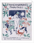 Front cover sketch for Hans Andersen's Fairy Tales by Arthur Rackham