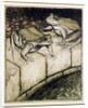 The Frogs and the Well by Arthur Rackham