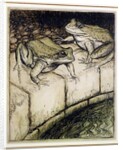 The Frogs and the Well by Arthur Rackham