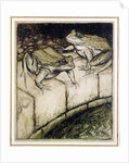 The Frogs and the Well by Arthur Rackham