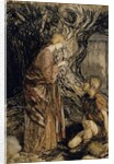 Siegmund and Sieglinde by Arthur Rackham