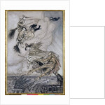 Hey! Up the Chimney Lass! Hey After you! by Arthur Rackham