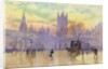 Parliament Square at Dusk, 1889 by Herbert Menzies Marshall