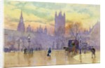 Parliament Square at Dusk, 1889 by Herbert Menzies Marshall