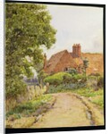 A Hampshire Farmhouse near Steep by Ernest Arthur Rowe