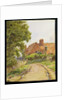 A Hampshire Farmhouse near Steep by Ernest Arthur Rowe