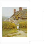 A Dorsetshire Cottage by Helen Allingham