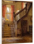 The Staircase, Whittington Court, Gloucestershire by Helen Allingham