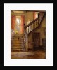 The Staircase, Whittington Court, Gloucestershire by Helen Allingham