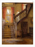 The Staircase, Whittington Court, Gloucestershire by Helen Allingham