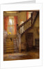 The Staircase, Whittington Court, Gloucestershire by Helen Allingham