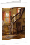 The Staircase, Whittington Court, Gloucestershire by Helen Allingham
