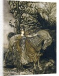 Brunnhilde, 1910 by Arthur Rackham