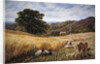 Harvest time near Holmbury Hill, Surrey, 1865 by George Vicat Cole