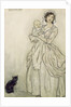 Rip's daughter and grandchild, 1904 by Arthur Rackham