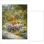 In the kitchen garden, Farringford by Helen Allingham