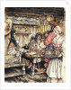 Go and see at one of the coffee houses in King Street in Westminster by Arthur Rackham