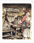 Go and see at one of the coffee houses in King Street in Westminster by Arthur Rackham